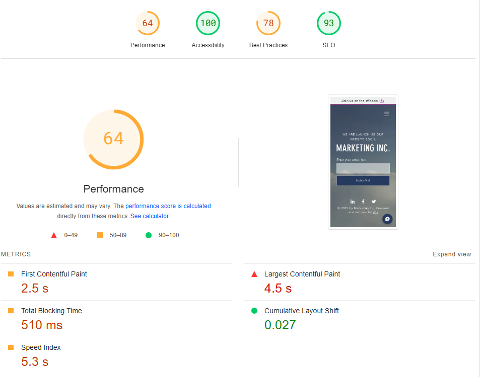 popular Wix templates