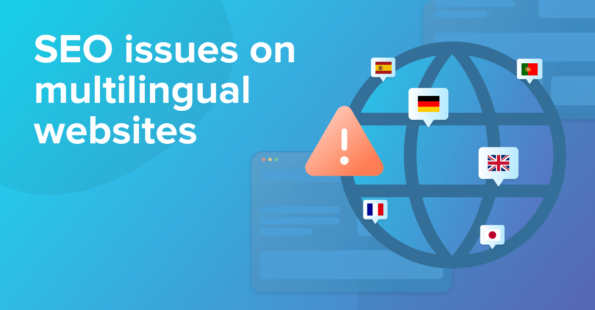 SEO issues on multilingual websites