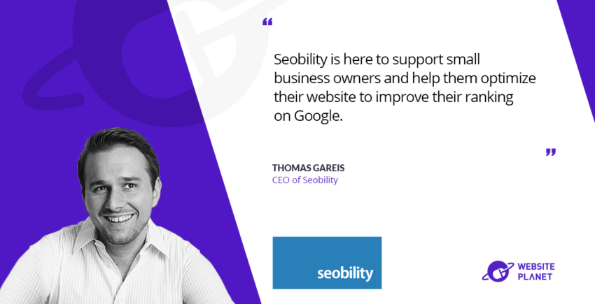 Interview with Seobility’s CEO on WebsitePlanet.com